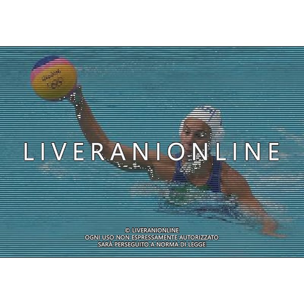 XXXI Olympic Games Giochi Olimpici Rio 2016 Rio de Janeiro - 09.08.2016 Pallanuoto Femminile Gruppo A Italia-Brasile Nella Foto:Di Mario Tania /Ph.Vitez-Ag. Aldo Liverani