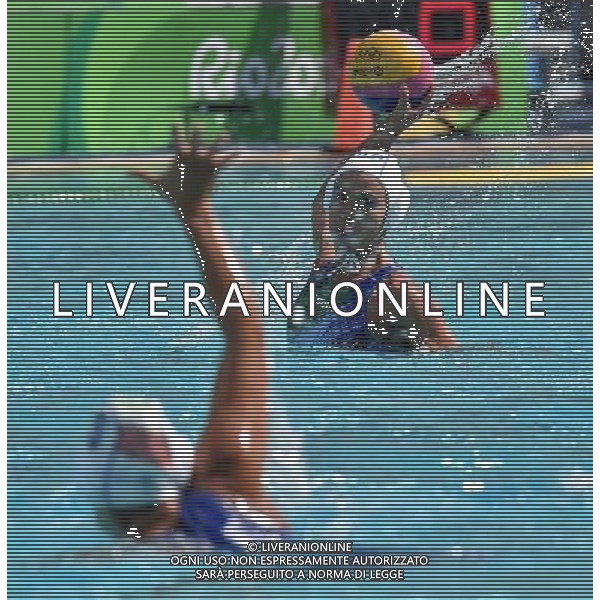 XXXI Olympic Games Giochi Olimpici Rio 2016 Rio de Janeiro - 09.08.2016 Pallanuoto Femminile Gruppo A Italia-Brasile Nella Foto:Di Mario Tania /Ph.Vitez-Ag. Aldo Liverani