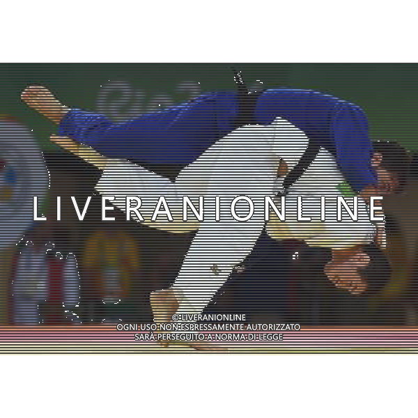 XXXI Olympic Games Giochi Olimpici Rio 2016 Rio de Janeiro - 09.08.2016 Judo 81Kg Maschile Nella Foto:Marconcini Matteo vs Tchrikishvili Avtandili /Ph.Vitez-Ag. Aldo Liverani