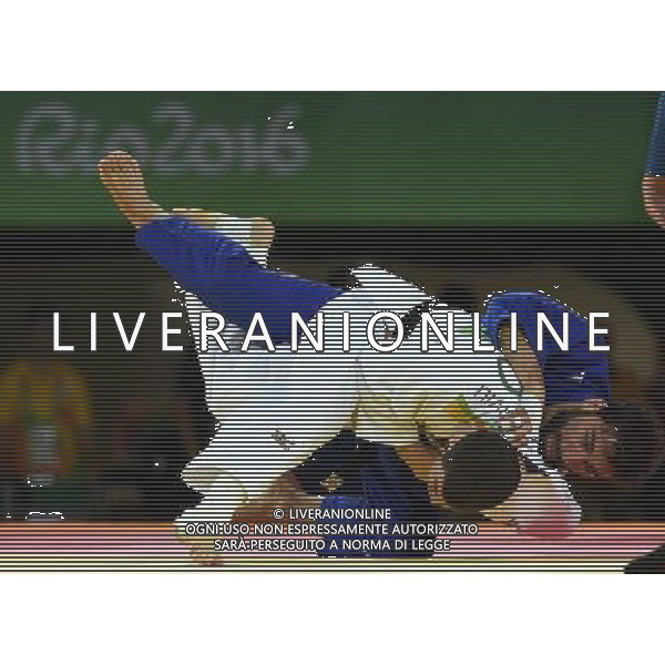 XXXI Olympic Games Giochi Olimpici Rio 2016 Rio de Janeiro - 09.08.2016 Judo 81Kg Maschile Nella Foto:Marconcini Matteo vs Tchrikishvili Avtandili /Ph.Vitez-Ag. Aldo Liverani