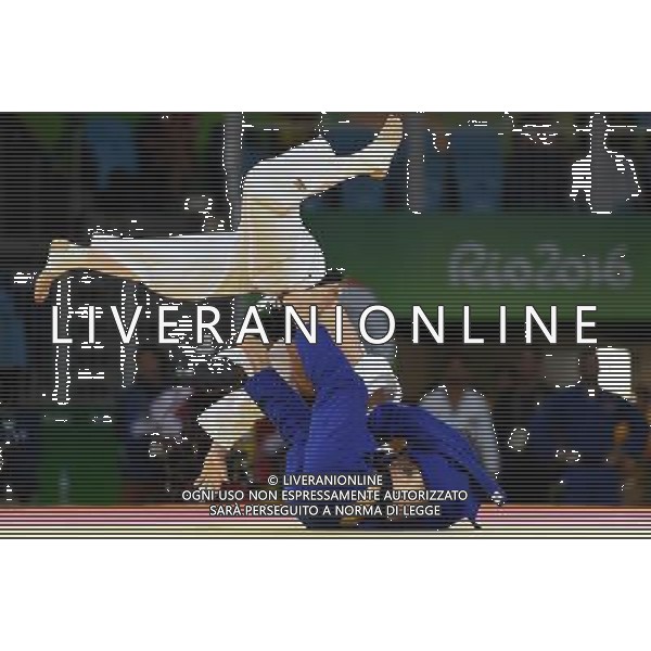 XXXI Olympic Games Giochi Olimpici Rio 2016 Rio de Janeiro - 09.08.2016 Judo 81Kg Maschile Nella Foto:Marconcini Matteo vs Tchrikishvili Avtandili /Ph.Vitez-Ag. Aldo Liverani