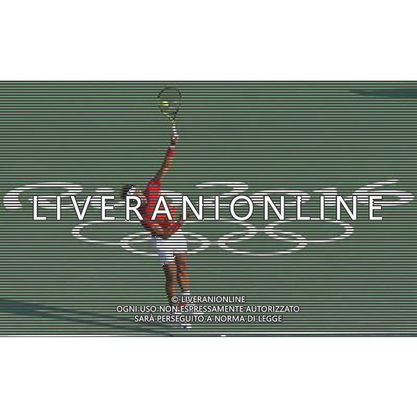 XXXI Olympic Games Giochi Olimpici Rio 2016 Rio de Janeiro - 09.08.2016 Tennis Singolare Maschile Secondo Turno Nella Foto:RAFAEL NADAL /Ph.Vitez-Ag. Aldo Liverani