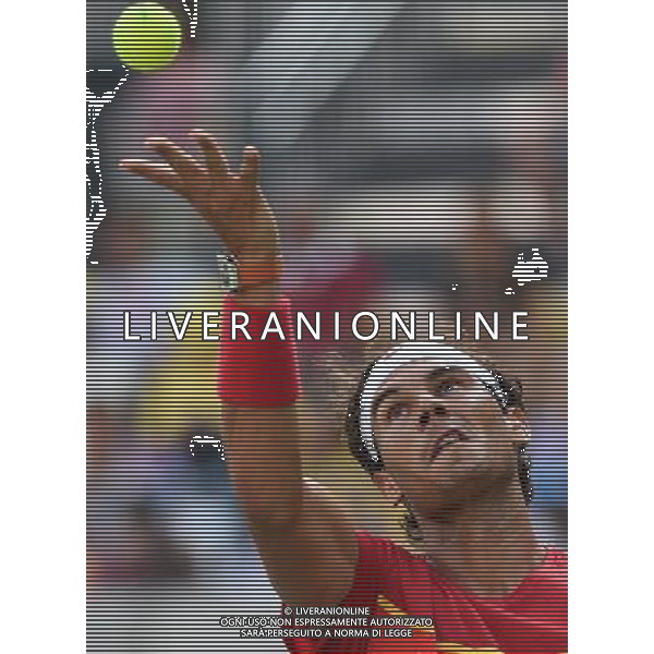 XXXI Olympic Games Giochi Olimpici Rio 2016 Rio de Janeiro - 09.08.2016 Tennis Singolare Maschile Secondo Turno Nella Foto: RAFAEL NADAL /Ph.Vitez-Ag. Aldo Liverani