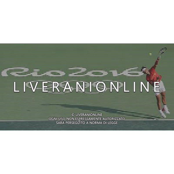 XXXI Olympic Games Giochi Olimpici Rio 2016 Rio de Janeiro - 09.08.2016 Tennis Singolare Maschile Secondo Turno Nella Foto: RAFAEL NADAL /Ph.Vitez-Ag. Aldo Liverani