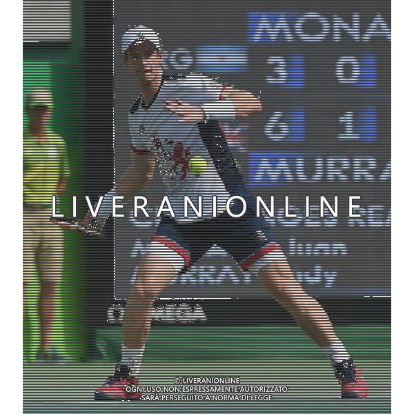 XXXI Olympic Games Giochi Olimpici Rio 2016 Rio de Janeiro - 09.08.2016 Tennis Singolare Maschile Secondo Turno Nella Foto:Monaco Juan (ARG) vs Murray Andy (GBR) /Ph.Vitez-Ag. Aldo Liverani