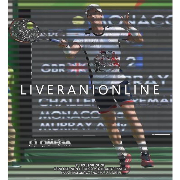 XXXI Olympic Games Giochi Olimpici Rio 2016 Rio de Janeiro - 09.08.2016 Tennis Singolare Maschile Secondo Turno Nella Foto:Monaco Juan (ARG) vs Murray Andy (GBR) /Ph.Vitez-Ag. Aldo Liverani