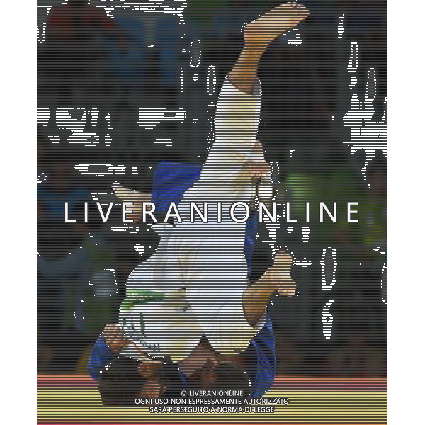 XXXI Olympic Games Giochi Olimpici Rio 2016 Rio de Janeiro - 09.08.2016 Finale per la Medaglia di Bronzo Judo 81Kg Maschile Nella Foto:Marconcini Matteo (ITA) vs Sergiu Toma (EAU) /Ph.Vitez-Ag. Aldo Liverani