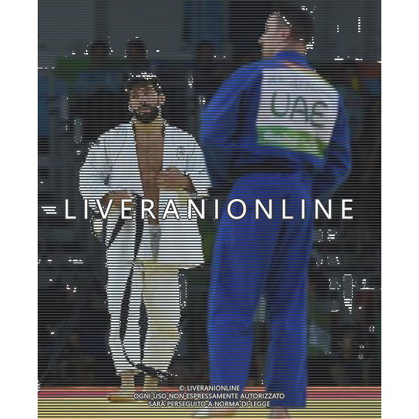 XXXI Olympic Games Giochi Olimpici Rio 2016 Rio de Janeiro - 09.08.2016 Finale per la Medaglia di Bronzo Judo 81Kg Maschile Nella Foto:Marconcini Matteo (ITA) vs Sergiu Toma (EAU) /Ph.Vitez-Ag. Aldo Liverani