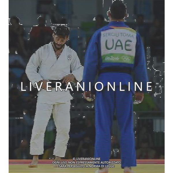 XXXI Olympic Games Giochi Olimpici Rio 2016 Rio de Janeiro - 09.08.2016 Finale per la Medaglia di Bronzo Judo 81Kg Maschile Nella Foto:Marconcini Matteo (ITA) vs Sergiu Toma (EAU) /Ph.Vitez-Ag. Aldo Liverani
