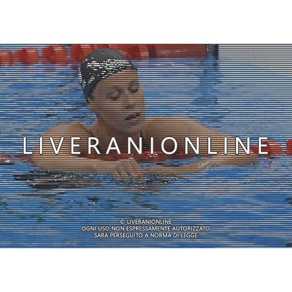 XXXI Olympic Games Giochi Olimpici Rio 2016 Rio de Janeiro - 09.08.2016 Nuoto Finali 200m Stile Libero Femminile Nella Foto:Federica Pellegrini Delusione /Ph.Vitez-Ag. Aldo Liverani