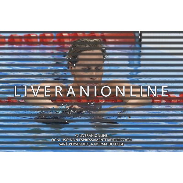 XXXI Olympic Games Giochi Olimpici Rio 2016 Rio de Janeiro - 09.08.2016 Nuoto Finali 200m Stile Libero Femminile Nella Foto:Federica Pellegrini Delusione /Ph.Vitez-Ag. Aldo Liverani
