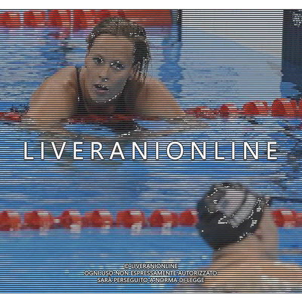 XXXI Olympic Games Giochi Olimpici Rio 2016 Rio de Janeiro - 09.08.2016 Nuoto Finali 200m Stile Libero Femminile Nella Foto:Federica Pellegrini Delusione /Ph.Vitez-Ag. Aldo Liverani