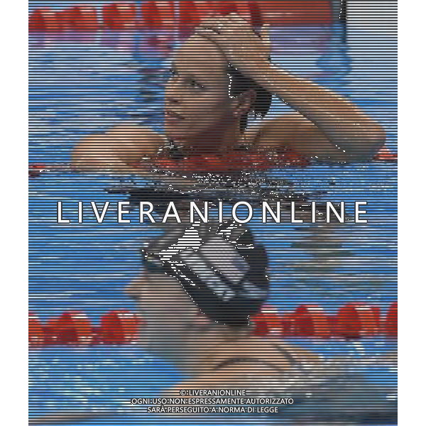 XXXI Olympic Games Giochi Olimpici Rio 2016 Rio de Janeiro - 09.08.2016 Nuoto Finali 200m Stile Libero Femminile Nella Foto:Federica Pellegrini Delusione /Ph.Vitez-Ag. Aldo Liverani