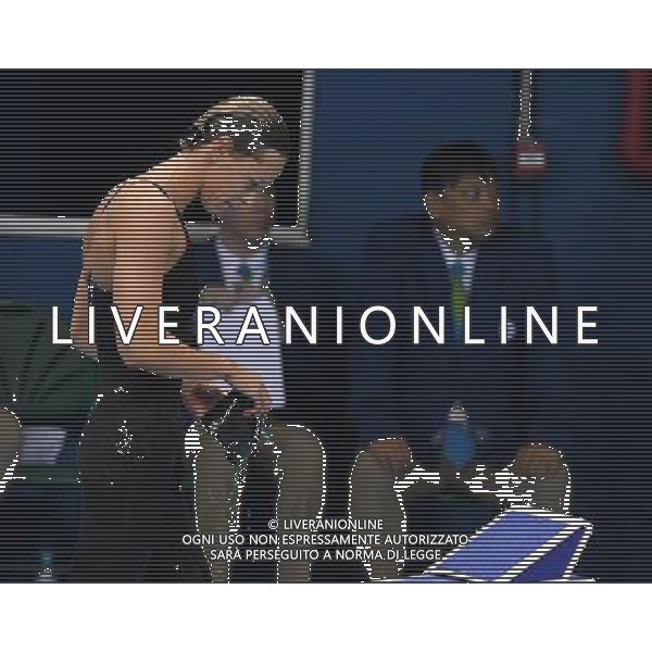 XXXI Olympic Games Giochi Olimpici Rio 2016 Rio de Janeiro - 09.08.2016 Nuoto Finali 200m Stile Libero Femminile Nella Foto:Federica Pellegrini Delusione /Ph.Vitez-Ag. Aldo Liverani