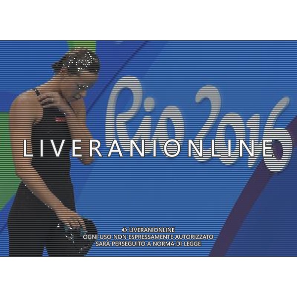 XXXI Olympic Games Giochi Olimpici Rio 2016 Rio de Janeiro - 09.08.2016 Nuoto Finali 200m Stile Libero Femminile Nella Foto:Federica Pellegrini Delusione /Ph.Vitez-Ag. Aldo Liverani
