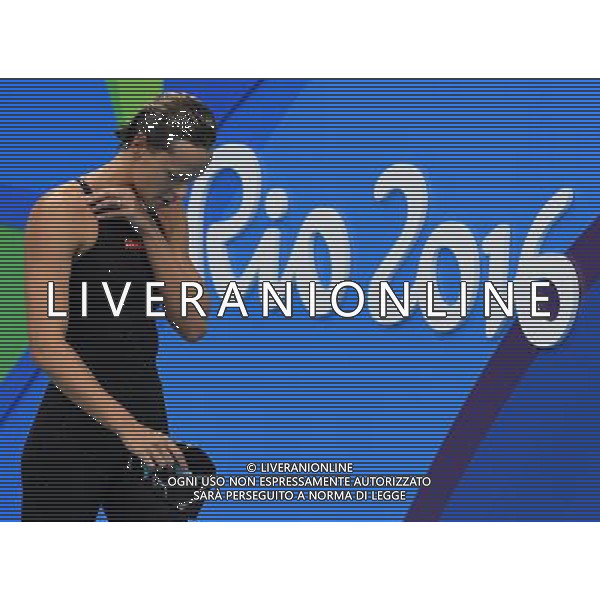 XXXI Olympic Games Giochi Olimpici Rio 2016 Rio de Janeiro - 09.08.2016 Nuoto Finali 200m Stile Libero Femminile Nella Foto:Federica Pellegrini Delusione /Ph.Vitez-Ag. Aldo Liverani