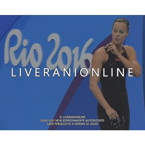 XXXI Olympic Games Giochi Olimpici Rio 2016 Rio de Janeiro - 09.08.2016 Nuoto Finali 200m Stile Libero Femminile Nella Foto:Federica Pellegrini Delusione /Ph.Vitez-Ag. Aldo Liverani