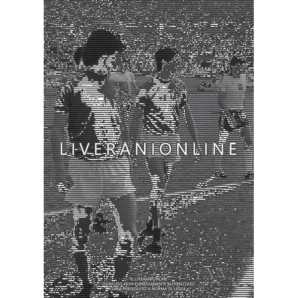 TORINO 19/04/1980 ITALIA POLONIA NELLA FOTO FULVIO COLLOVATI E PAOLO ROSSI AG ALDO LIVERANI SAS