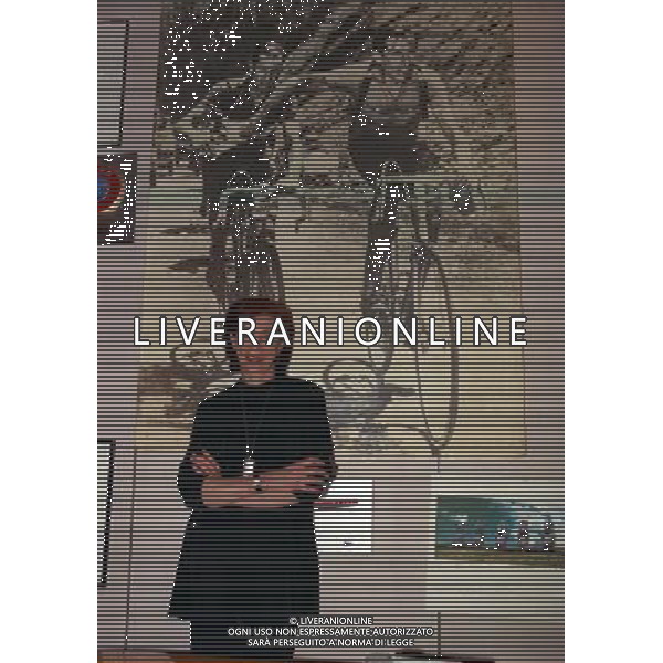 MILANO 23-03-2000 VISITA DI KATRINA SWITZER ALLA REDAZIONE DELLA GAZZETTA DELLO SPORT NELLA FOTO KATRINA SWITZER AG ALDO LIVERANI SAS