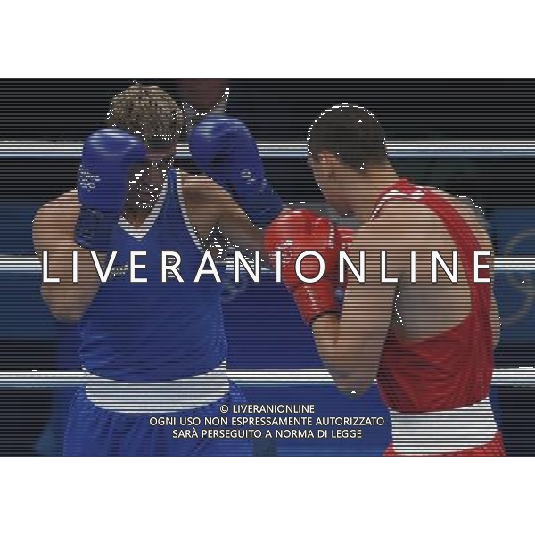 XXXI Olympic Games Giochi Olimpici Rio 2016 Rio de Janeiro - 07.08.2016 Quarti di Finale Boxe 91Kg Nella Foto:Tishchenko Evgeny (RUS) vs Russo Clemente (ITA) /Ph.Vitez-Ag. Aldo Liverani