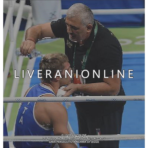 XXXI Olympic Games Giochi Olimpici Rio 2016 Rio de Janeiro - 07.08.2016 Quarti di Finale Boxe 91Kg Nella Foto:Russo Clemente (ITA) e Damiano Damiani /Ph.Vitez-Ag. Aldo Liverani