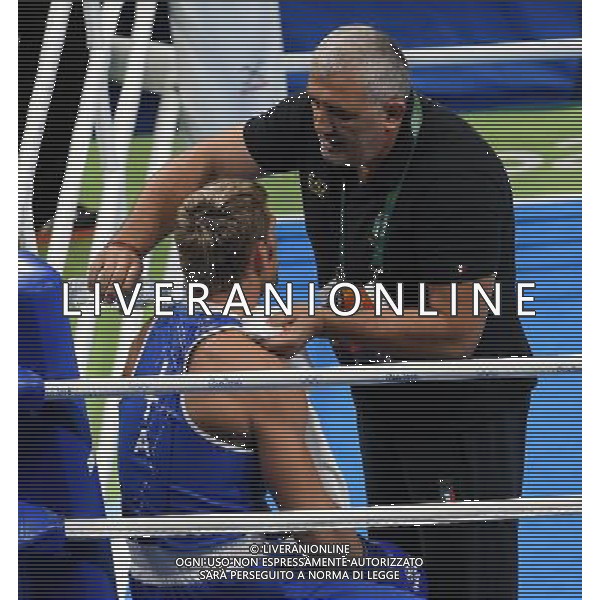 XXXI Olympic Games Giochi Olimpici Rio 2016 Rio de Janeiro - 07.08.2016 Quarti di Finale Boxe 91Kg Nella Foto:Russo Clemente (ITA) e Damiano Damiani /Ph.Vitez-Ag. Aldo Liverani