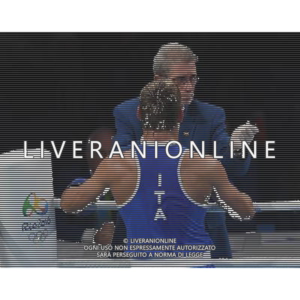 XXXI Olympic Games Giochi Olimpici Rio 2016 Rio de Janeiro - 07.08.2016 Quarti di Finale Boxe 91Kg Nella Foto:Tishchenko Evgeny (RUS) vs Russo Clemente (ITA) /Ph.Vitez-Ag. Aldo Liverani