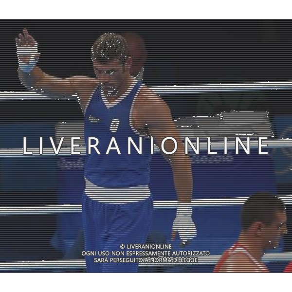 XXXI Olympic Games Giochi Olimpici Rio 2016 Rio de Janeiro - 07.08.2016 Quarti di Finale Boxe 91Kg Nella Foto:Russo Clemente (ITA) delusione /Ph.Vitez-Ag. Aldo Liverani