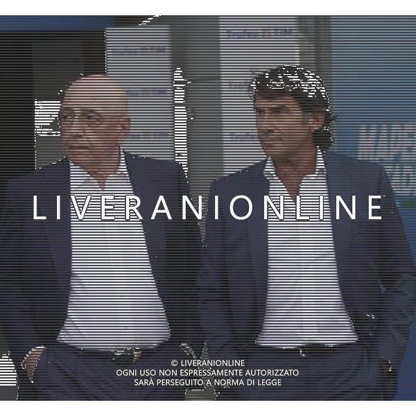 MILAN - CELTA VIGO - SASSUOLO TROFEO TIM REGGIO EMILIA 10 AGOSTO 2016 NELLA FOTO ADRIANO GALLIANI E GIOVANNI CARNEVALI ©GS/AGENZIA ALDO LIVERANI SAS