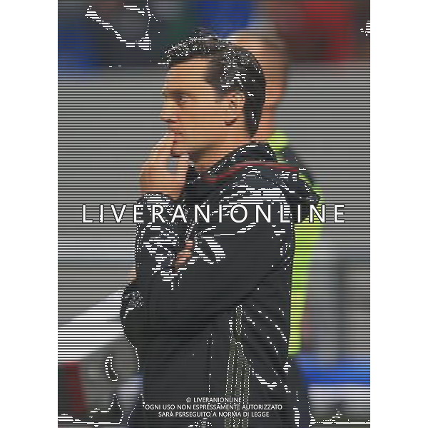 MILAN - CELTA VIGO - SASSUOLO TROFEO TIM REGGIO EMILIA 10 AGOSTO 2016 NELLA FOTO VINCENZO MONTELLA ©GS/AGENZIA ALDO LIVERANI SAS