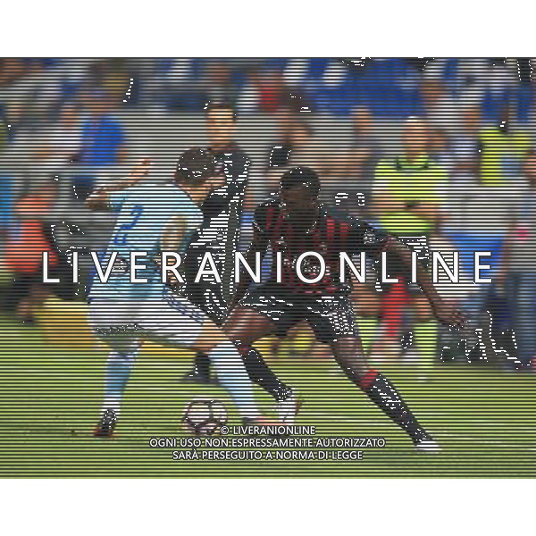 MILAN - CELTA VIGO - SASSUOLO TROFEO TIM REGGIO EMILIA 10 AGOSTO 2016 NELLA FOTO MALLO E NIANG ©GS/AGENZIA ALDO LIVERANI SAS