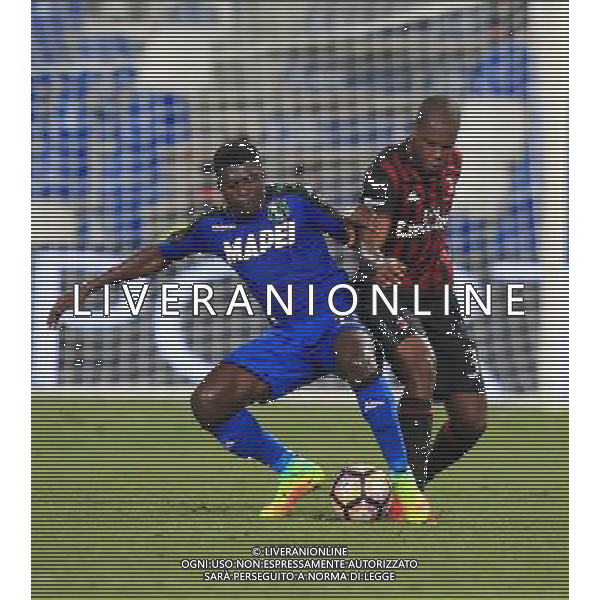 MILAN - CELTA VIGO - SASSUOLO TROFEO TIM REGGIO EMILIA 10 AGOSTO 2016 NELLA FOTO DUNCAN E BRAIS ©GS/AGENZIA ALDO LIVERANI SAS