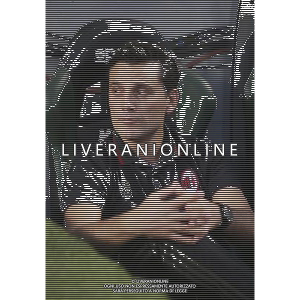 MILAN - CELTA VIGO - SASSUOLO TROFEO TIM REGGIO EMILIA 10 AGOSTO 2016 NELLA FOTO VINCENZO MONTELLA ©GS/AGENZIA ALDO LIVERANI SAS