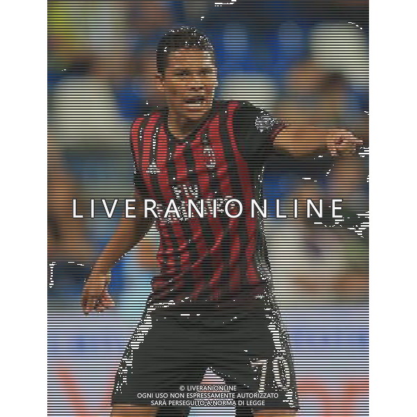 MILAN - CELTA VIGO - SASSUOLO TROFEO TIM REGGIO EMILIA 10 AGOSTO 2016 NELLA FOTO CARLOS BACCA ©GS/AGENZIA ALDO LIVERANI SAS