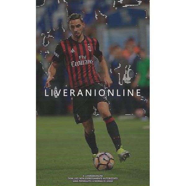 MILAN - CELTA VIGO - SASSUOLO TROFEO TIM REGGIO EMILIA 10 AGOSTO 2016 NELLA FOTO DE SCIGLIO MATTIA ©GS/AGENZIA ALDO LIVERANI SAS