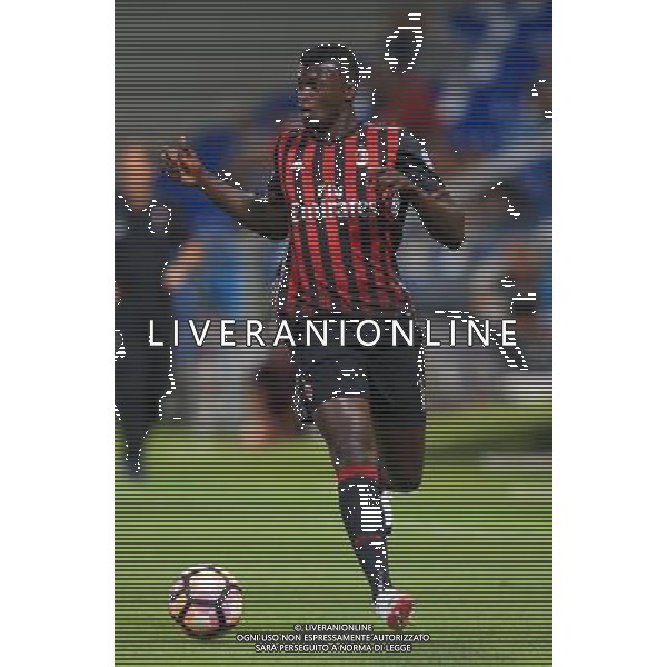 MILAN - CELTA VIGO - SASSUOLO TROFEO TIM REGGIO EMILIA 10 AGOSTO 2016 NELLA FOTO NIANG M\'Baye ©GS/AGENZIA ALDO LIVERANI SAS