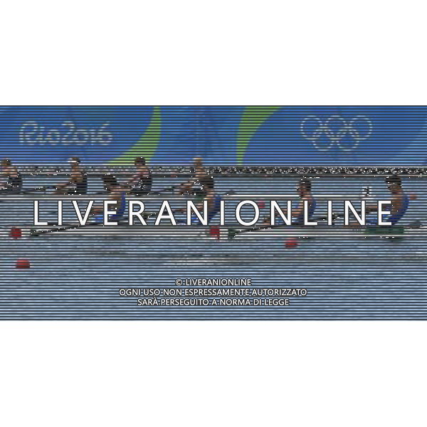 XXXI Olympic Games Giochi Olimpici Rio 2016 Rio de Janeiro - 11.08.2016 Canottaggio Nella Foto:CANOTTAGGIO ITALIA /Ph.Vitez-Ag. Aldo Liverani