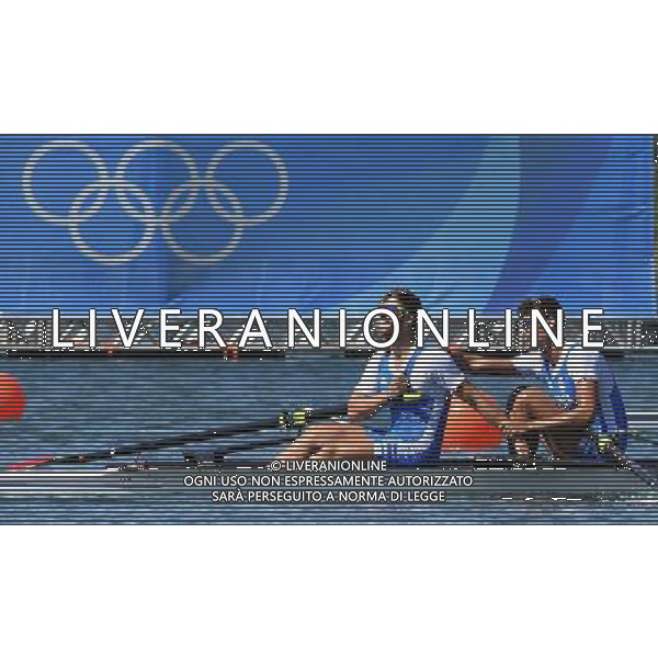 XXXI Olympic Games Giochi Olimpici Rio 2016 Rio de Janeiro - 11.08.2016 Canottaggio FInale 2 Senza Maschile Nella Foto:La gioia di Di Costanzo e Abagnale /Ph.Vitez-Ag. Aldo Liverani