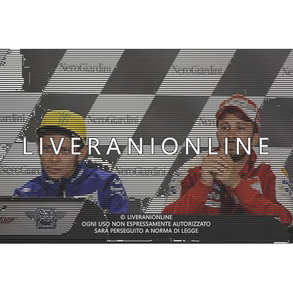 Valentino Rossi e Andrea Dovizioso durante la conferenza stampa - Conferenza stampa del GP di Austria MOTOMONDIALE 11 Agosto 2016 ©Piazzolla/AGENZIA ALDO LIVERANI SAS