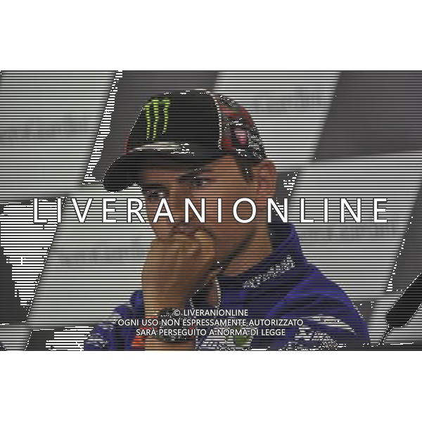 Jorge Lorenzo durante la conferenza stampa - Conferenza stampa del GP di Austria MOTOMONDIALE 11 Agosto 2016 ©Piazzolla/AGENZIA ALDO LIVERANI SAS