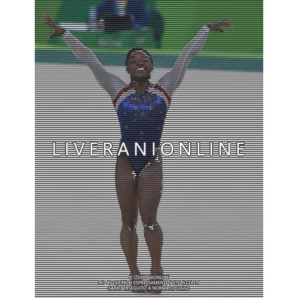 XXXI Olympic Games Giochi Olimpici Rio 2016 Rio de Janeiro - 11.08.2016 Finale Individuale di Ginnastica Artistica Femminile Nella Foto:Biles Simone /Ph.Vitez-Ag. Aldo Liverani