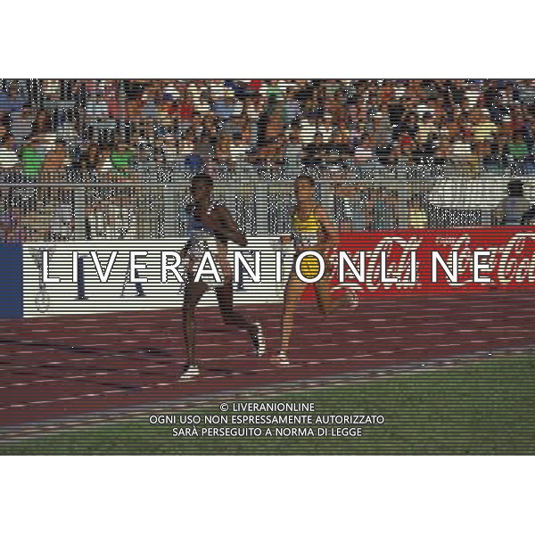 MILANO ARENA CIVICA IAAF GRAND PRIX 1996 NELLA FOTO N 34 DANIEL KOMEN - N 31 SALAH HISSOU AG ALDO LIVERANI SAS