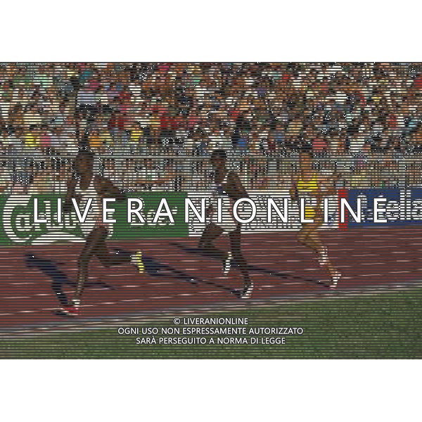 MILANO ARENA CIVICA IAAF GRAND PRIX 1996 NELLA FOTO N 34 DANIEL KOMEN - N 31 SALAH HISSOU E N 33 PAUL KOECH AG ALDO LIVERANI SAS