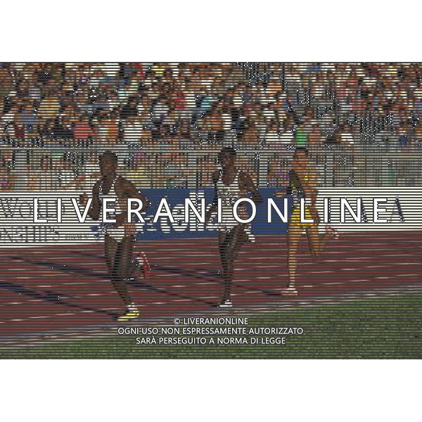 MILANO ARENA CIVICA IAAF GRAND PRIX 1996 NELLA FOTO N 34 DANIEL KOMEN - N 31 SALAH HISSOU E N 33 PAUL KOECH AG ALDO LIVERANI SAS