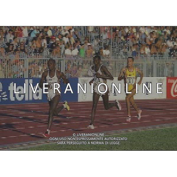 MILANO ARENA CIVICA IAAF GRAND PRIX 1996 NELLA FOTO N 34 DANIEL KOMEN - N 31 SALAH HISSOU E N 33 PAUL KOECH AG ALDO LIVERANI SAS