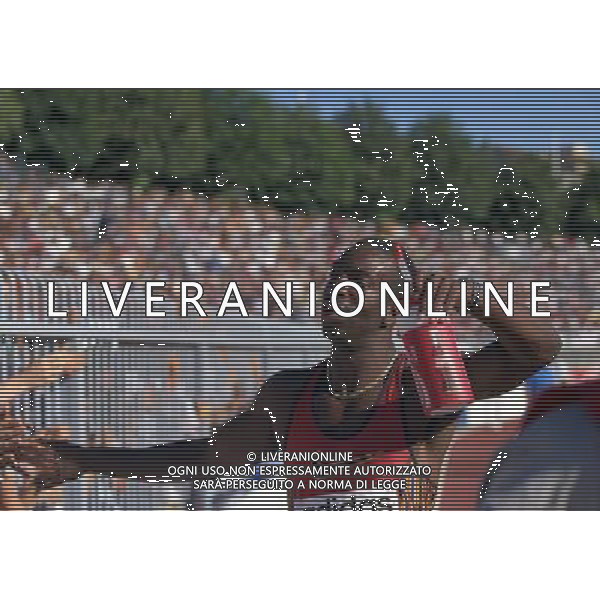 MILANO ARENA CIVICA IAAF GRAND PRIX 1996 NELLA FOTO michael johnson AG ALDO LIVERANI SAS