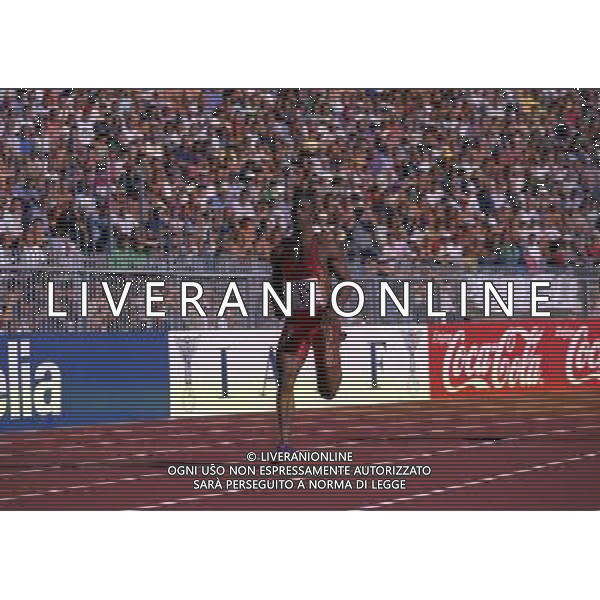 MILANO ARENA CIVICA IAAF GRAND PRIX 1996 NELLA FOTO michael johnson AG ALDO LIVERANI SAS