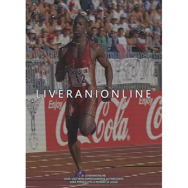 MILANO ARENA CIVICA IAAF GRAND PRIX 1996 NELLA FOTO michael johnson AG ALDO LIVERANI SAS