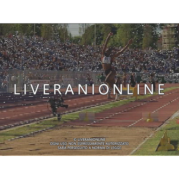 MILANO ARENA CIVICA IAAF GRAND PRIX 1996 NELLA FOTO fiona may AG ALDO LIVERANI SAS