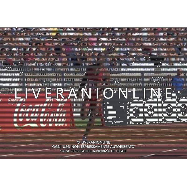 MILANO ARENA CIVICA IAAF GRAND PRIX 1996 NELLA FOTO michael johnson AG ALDO LIVERANI SAS